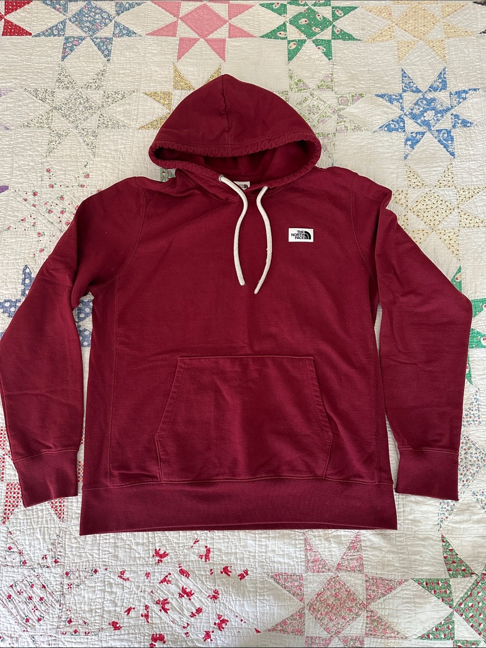 The North Face Men's Maroon Pullover Hoodie